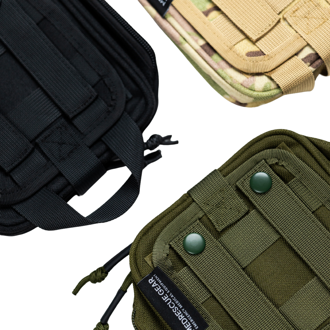 Taktinen IFAK rip-off -tasku MOLLE- kiinnitys - Medrescue Gear