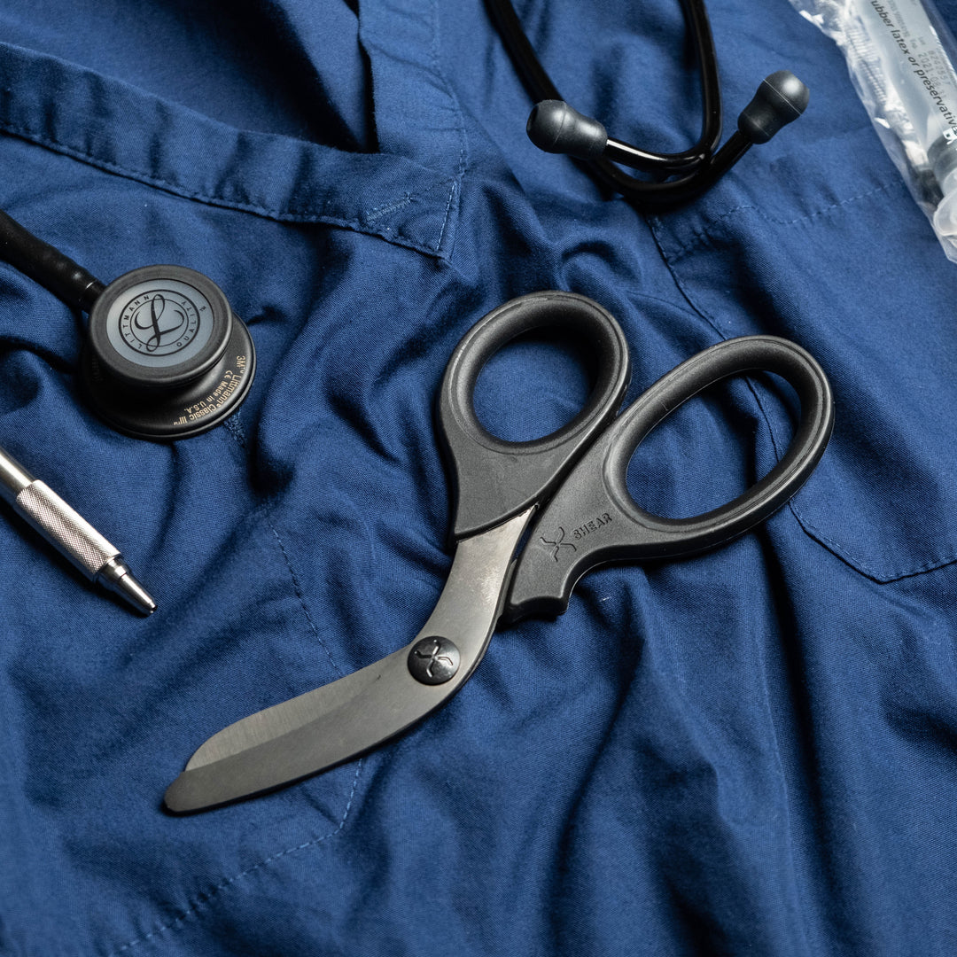 XShear 7.5" Heavy Duty | Traumasakset | Musta