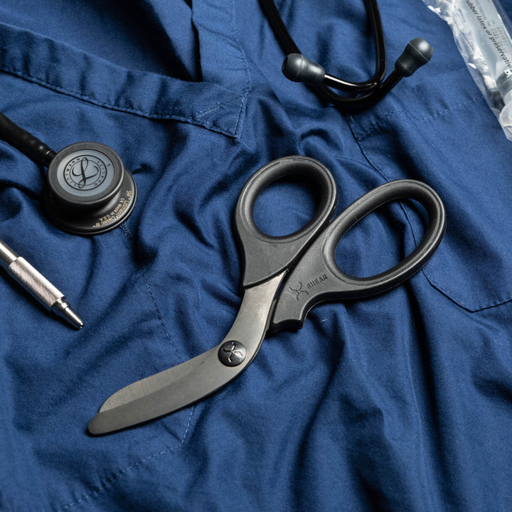 XShear 7.5" Heavy Duty | Traumasakset | Musta
